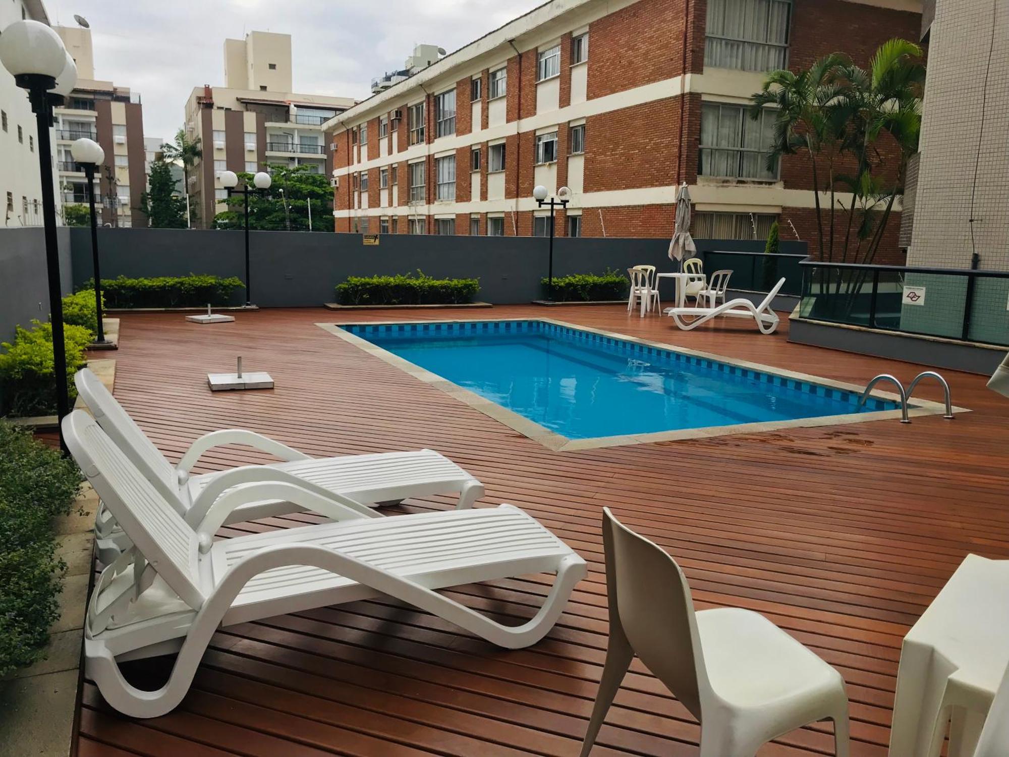 Apto A 2 Min A Pe Da Praia - Edificio Monte Carmel Guarujá Buitenkant foto