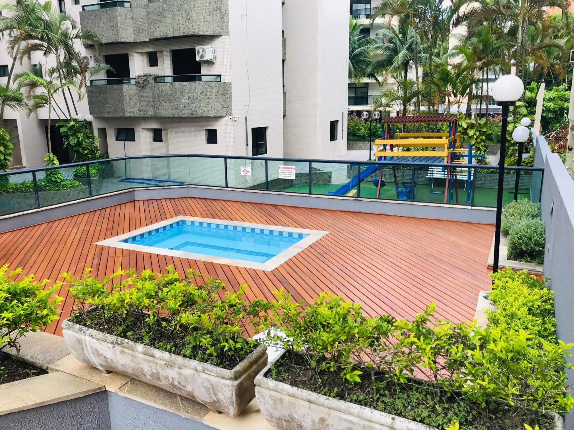 Apto A 2 Min A Pe Da Praia - Edificio Monte Carmel Guarujá Buitenkant foto
